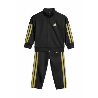 Afbeelding van adidas Performance I 3S TR TS 205 Trainingspak Black gold metallic voor kinderen, Maat: 62,