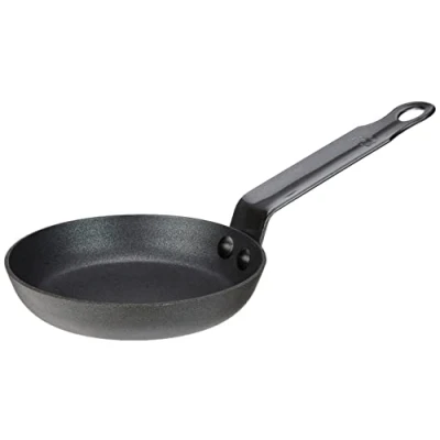 Afbeelding van Lacor 63712 Tri Blinis koekenpan, staal, antiaanbaklaag, 12 cm
