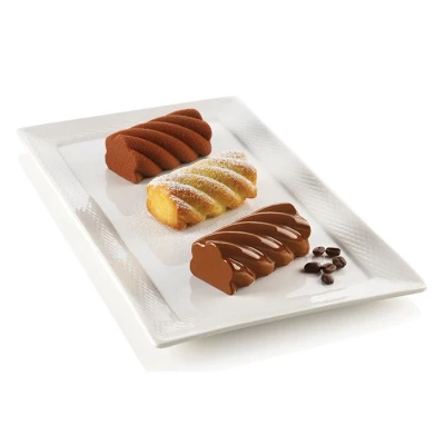 Afbeelding van Silikomart Swing Silicone Mould N.6 80x45 H 35 Mm