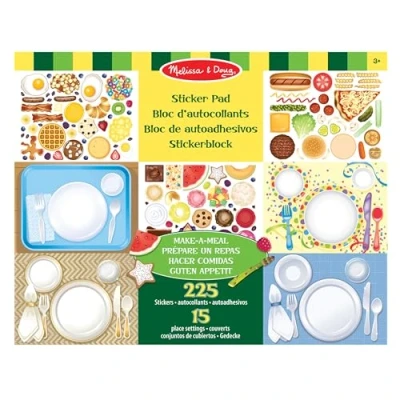 Afbeelding van Melissa &amp; Doug 14193 stickerblok bereidt een maaltijd voor