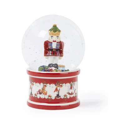 Afbeelding van Villeroy &amp; Boch Christmas Toys Sneeuwbol 17 Cm Rood