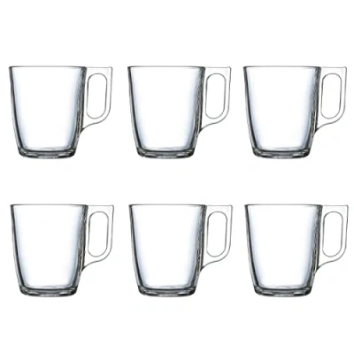 Afbeelding van Mokkenset Luminarc Nuevo (6 pcs) Transparant Glas 250 ml Onderdelen)