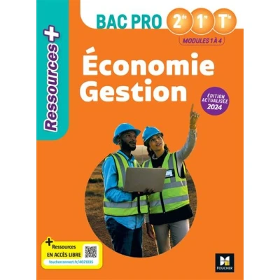 Image de Ressources Plus ÉCONOMIE GESTION 2de 1re Tle Bac Pro Ed. 2024 Livre élève