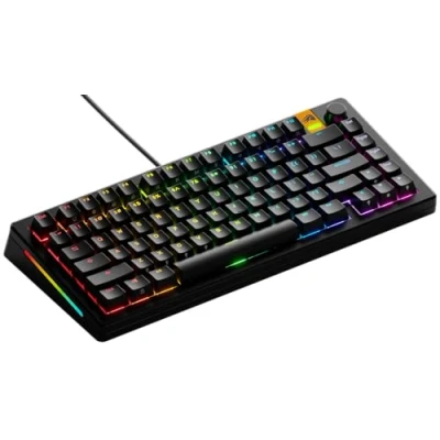 Afbeelding van Glorious Gaming GMMK 3 HE 75% Prebuilt toetsenbord Gamen USB QWERTY Amerikaans Engels Zwart