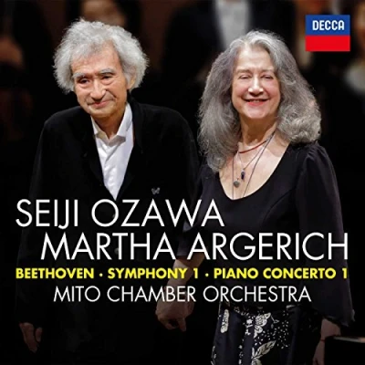 Afbeelding van Martha Argerich, Mito Chamber Orchestra, Seiji Ozawa Beethoven: Symphony No.1/Piano Concerto No.1 (CD)