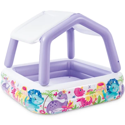Image de Piscine gonflable avec toit ouvrant