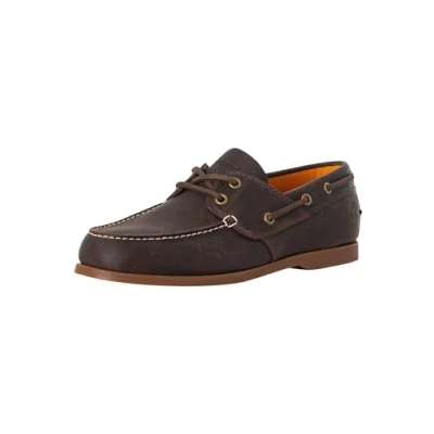 Afbeelding van Timberland Cedar Bay Bootschoenen voor heren, met 2 oogjes, Navy volnerfleer.