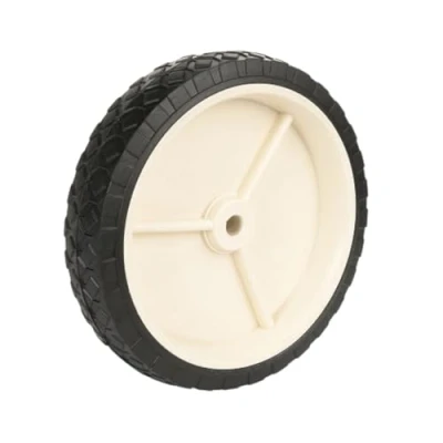 Afbeelding van Domino® Grasmaaierwielen 180 mm Maximale Belasting 50kg Reservewielen voor Grasmaaiers Uitstekende Tractie, Voorkomt Wrijving, Hoge Stabiliteit