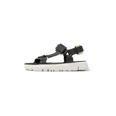 Afbeelding van Camper Oruga Sandalen, Dames, Maat: 43, Schwarz gelb Leer