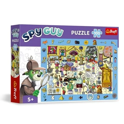 Afbeelding van Trefl Puzzel 100 Spy Guy Museum (100 onderdelen)