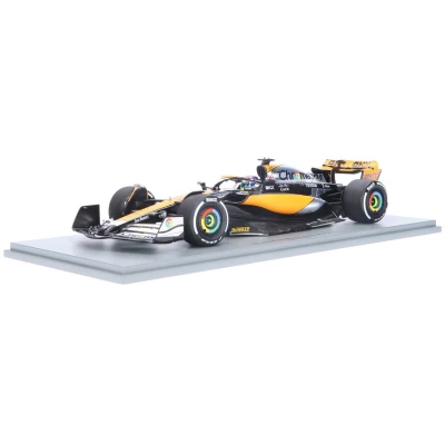 Afbeelding van McLaren MCL60 Spark Modelauto 1:18 2023 Lando Norris F1 Team 18S898 Monaco GP Schaalmodel