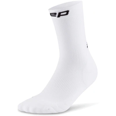 Afbeelding van CEP Core 5.0 Mid Cut, korte hardloopsokken met compressie voor dames, optimale doorbloeding, snellere regeneratie en luchtbelvrij lopen, Donkerblauw, M