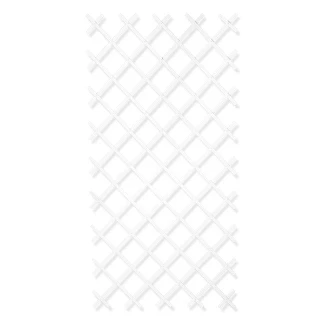 Afbeelding van Nature Tuinlatwerk 100x200 cm PVC wit 6040703