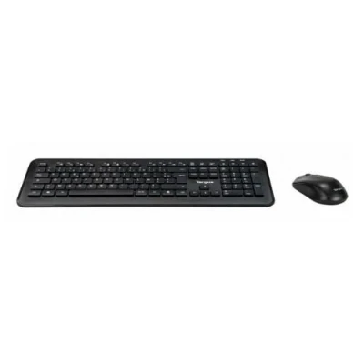 Afbeelding van Targus AKM610FR Set met toetsenbord en muis Radiografisch AZERTY, Frans Zwart