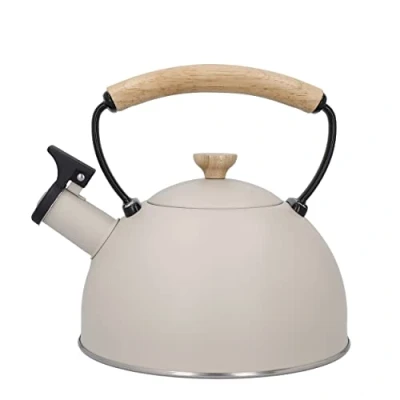 Afbeelding van Fluitketel, 1.6 L, RVS, Hout, Zwart La Cafetière