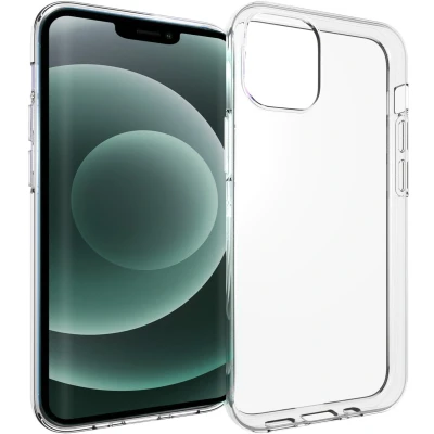 Afbeelding van Accezz Hoesje Geschikt voor iPhone 13 Mini Siliconen Clear Backcover Transparant