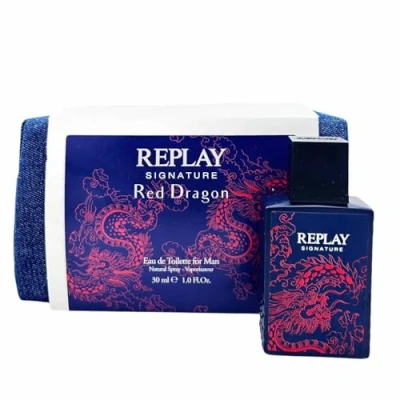Afbeelding van Replay Signature Red Dragon for Man Eau de Toilette Spray 30 ml