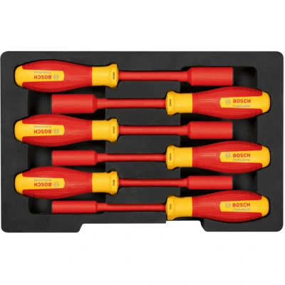 Afbeelding van BOSCH 1600A02NF3 VDE dopsleutelset 6 delig