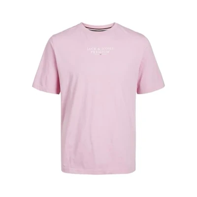 Image de JACK &amp; JONES Jprbluarchie Ss Tee Crew Neck Noos, Rose tendre, S