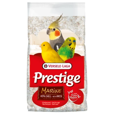 Afbeelding van Versele Laga Prestige Premium Schelpenzand Marine Vogelbodembedekking 25 kg Wit