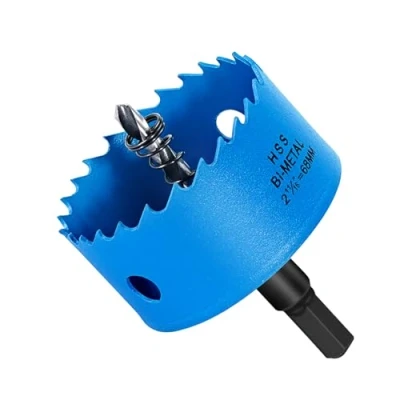 Afbeelding van Hychika gatenzaag, 68 mm, bimetaal voor tegels, accuschroevendraaier en boormachine, aluminium, hout, pvc plaat kunststof