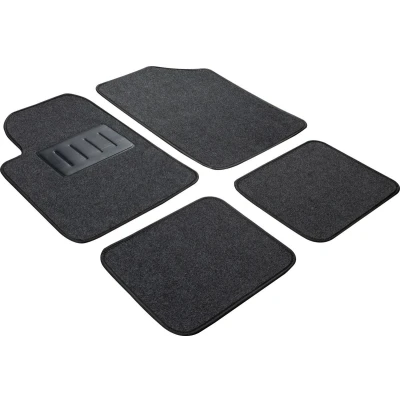 Afbeelding van START Essential Carpet 10462 Vloermatset Textiel, PVC, PU (Polypropyleen) voor en achter 4 zwart