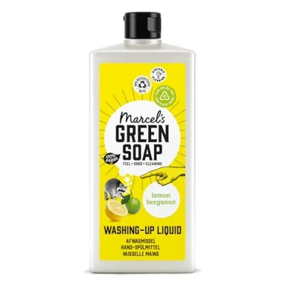 Afbeelding van 6x Marcel&#039;s Green Soap Afwasmiddel Lemon &amp; Bergamot 500 ml