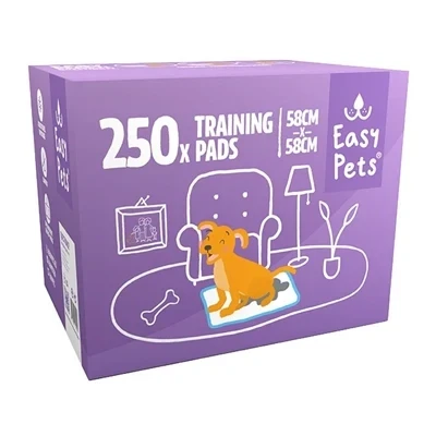 Afbeelding van Easypets Puppy Training Pads 58X58 CM 250 ST (387303)