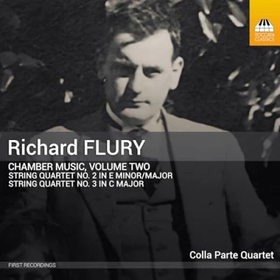 Afbeelding van Colla Parte Quartet Flury: Chamber Music Vol 2 (CD)