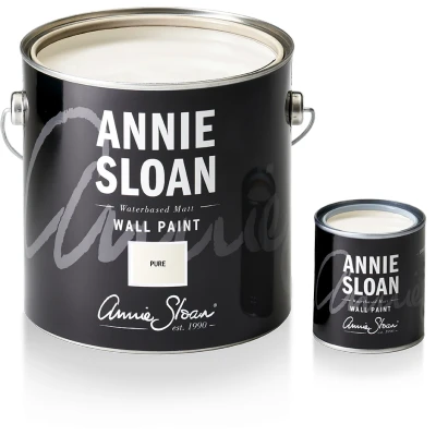 Afbeelding van Annie Sloan Muurverf Helderwit Pure White 2500ml / Wit