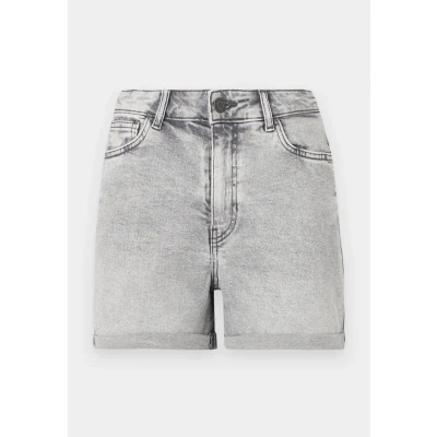Afbeelding van Noisy May Nmmoni Jeansshort, Dames, Maat: XS, Light grey denim