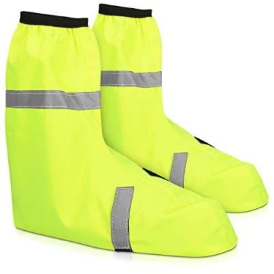 Afbeelding van Navaris overschoenen 1 paar uniseks schoenovertrekken Waterdicht &amp; reflecterend Beschermt tegen regen en vuil Verschillende maten