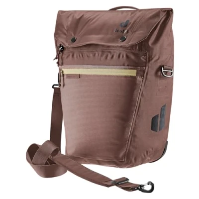 Afbeelding van deuter Mainhattan 17+10 waterdichte tas voor achterwiel, Druiven desert, 17 + 10 l, minimalistisch, Minimalistisch