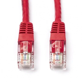Afbeelding van Netwerkkabel Cat5e U/UTP 5 meter (Rood)