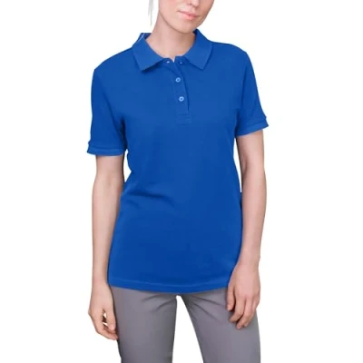 Afbeelding van Women&#039;s &#039;Luxury Stretch&#039; Polo met korte mouwen Royal Blue L