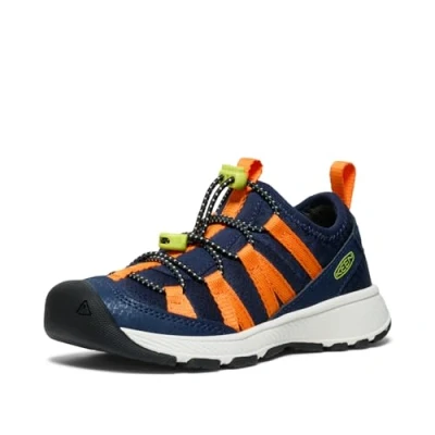 Afbeelding van Keen Motozoa Children Unisex Outdoorschoenen voor kinderen, Maat: 31, Blue Imitatieleer/ textiel