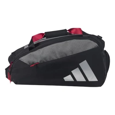 Afbeelding van Adidas Black/Red Padel tas Zwart 1