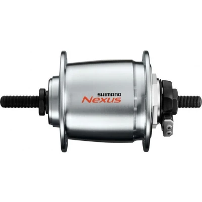 Afbeelding van SHIMANO Dynamo naaf DH C6000 1R 36 gaats 6V/1,5 Watt voor rollerbrake zilver