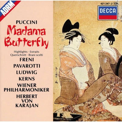 Afbeelding van Mirella Freni, Luciano Pavarotti, Christa Ludwig Puccini: Madama Butterfly Highlights (CD) (Highlights)