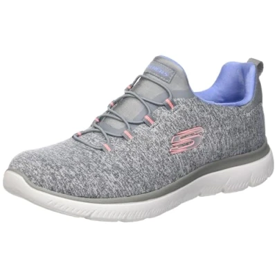 Afbeelding van Skechers Bobs B Schattige sneakers voor dames, Grijs Blauw