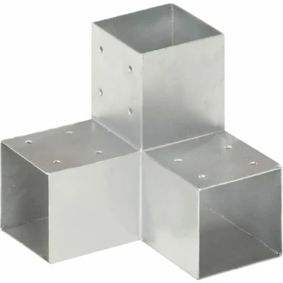 Afbeelding van Paalverbinding Y vorm 91x91 mm gegalvaniseerd metaal