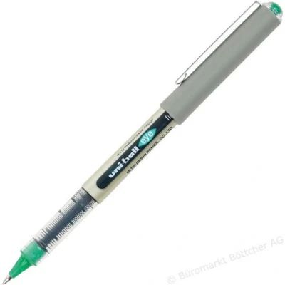 Afbeelding van Uni ball Roller Eye Fine En Micro Fine, Schrijfbreedte 0,5 Mm, Punt 0,7 Groen Liquid ink