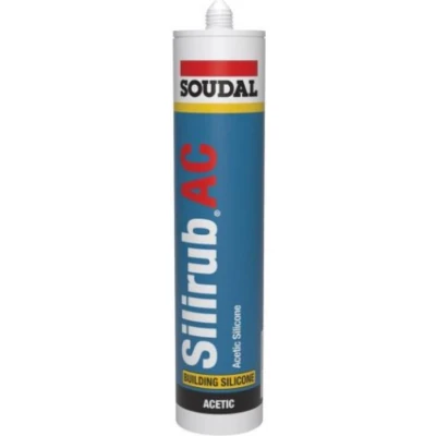 Afbeelding van Soudal Silirub AC Wit 300ml