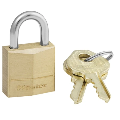 Afbeelding van MasterLock Hangslot 20mm massief koper beugellengte 11mm