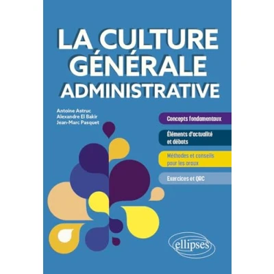 Afbeelding van La culture générale administrative