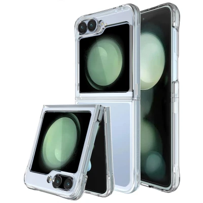 Afbeelding van imoshion Hoesje Geschikt voor Samsung Galaxy Z Flip 6 Shockproof Rugged Air Case Transparant