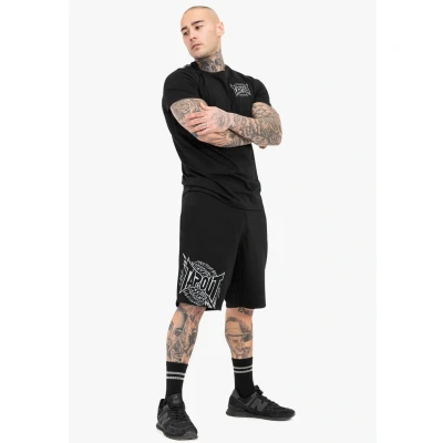 Afbeelding van Tapout Normale Passform Spirit Trainingsbroek, Heren, Maat: Large, Black grey