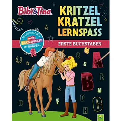 Afbeelding van Bibi &amp; Tina Kritzel Kratzel Lernspaß: Erste Buchstaben
