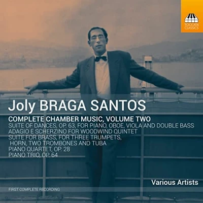 Afbeelding van Various Artists Joly Braga Santos: Complete Chamber Music, Volume Two (CD)