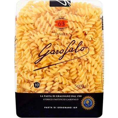 Afbeelding van Garofalo Fusilli droge pasta 500 g